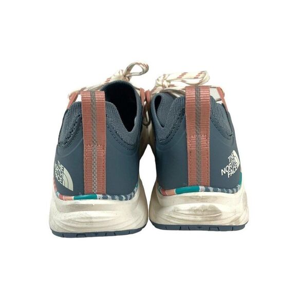 The North Face Women’s VECTIV Hypnum Trail Hiking Running Gray Rose Blue Sz 7.5 - Picture 3 of 6
